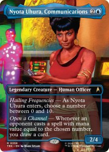 Nyota Uhura, Communications - Star Trek