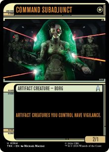Command Subadjunct - Star Trek