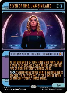 Seven of Nine, Unassimilated - Star Trek