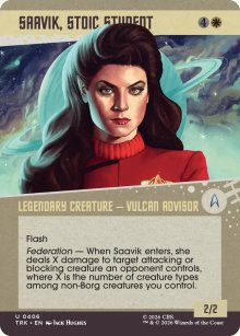Saavik, Stoic Student - Star Trek