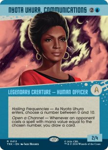 Nyota Uhura, Communications - Star Trek