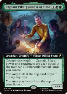 Captain Pike, Fullness of Time - Star Trek