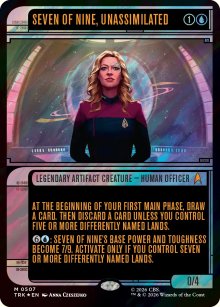 Seven of Nine, Unassimilated - Star Trek