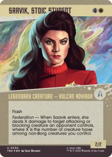 Saavik, Stoic Student - Star Trek