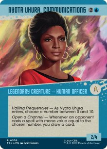 Nyota Uhura, Communications - Star Trek