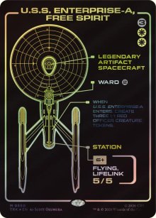 U.S.S. Enterprise-A, Free Spirit - Star Trek