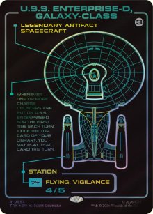 U.S.S. Enterprise-D, Galaxy-Class - Star Trek