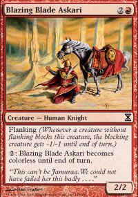 Blazing Blade Askari - Time Spiral