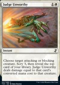 Judge Unworthy - Time Spiral Remastered