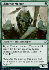 Llanowar Mentor - Time Spiral Remastered