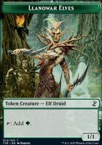 Llanowar Elves Token - Time Spiral Remastered