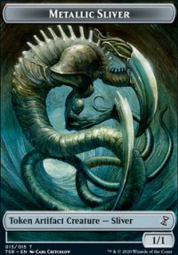 Metallic Sliver Token - Time Spiral Remastered