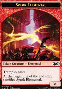 Spark Elemental Token - Ultimate Masters