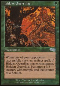 Hidden Guerrillas - Urza's Saga