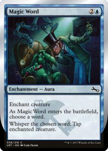 Magic Word - Unstable