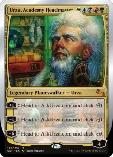 Urza, Academy Headmaster - Unstable