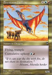 Firestorm Hellkite - Visions