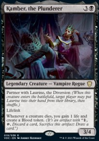 Kamber, the Plunderer 1 - Innistrad Crimson Vow Commander Decks