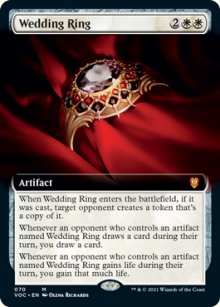 Wedding Ring 2 - Innistrad Crimson Vow Commander Decks