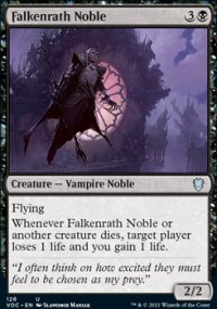 Falkenrath Noble - Innistrad Crimson Vow Commander Decks