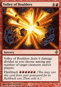 Volley of Boulders - Venser vs. Koth