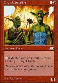 Orcish Settlers - Weatherlight