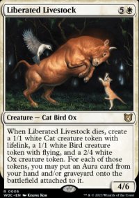 Liberated Livestock 1 - Wilds of Eldraine Commander Decks