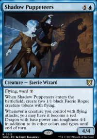 Shadow Puppeteers 1 - Wilds of Eldraine Commander Decks