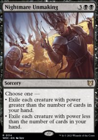 Nightmare Unmaking - Wilds of Eldraine Commander Decks