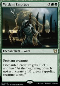 Verdant Embrace - Wilds of Eldraine Commander Decks