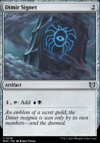Dimir Signet - Wilds of Eldraine Commander Decks