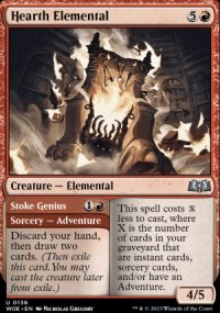 Hearth Elemental - Wilds of Eldraine