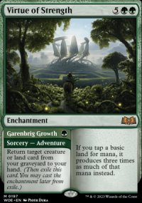 Virtue of Strength 1 - Wilds of Eldraine
