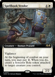 Spellbook Vendor 2 - Wilds of Eldraine
