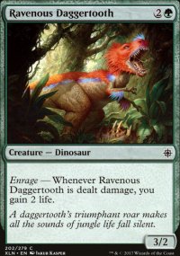 Ravenous Daggertooth - Ixalan