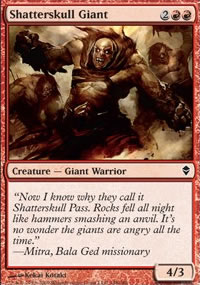 Shatterskull Giant - Zendikar