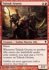 Tuktuk Grunts - Zendikar