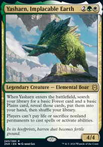 Yasharn, Implacable Earth 1 - Zendikar Rising